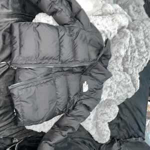 Girls north face jacket 7/8